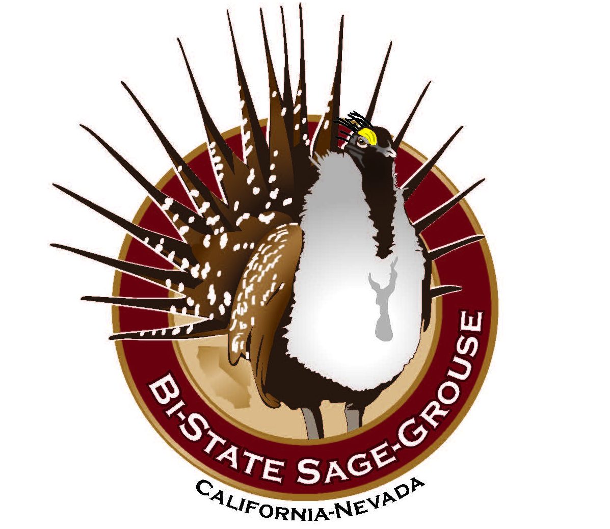 Bi-State sage-grouse LAWG Logo
