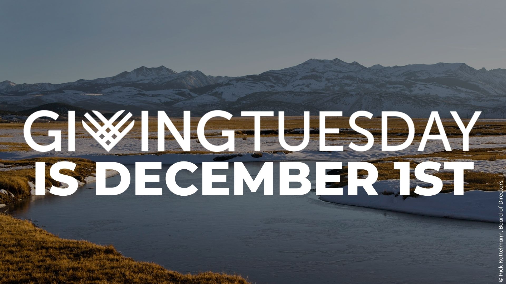 Giving Tues is Dec 1 Giving Tuesday is December 1st