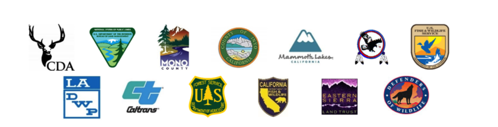 Eastern Sierra Wildlife Stewardship Team logos